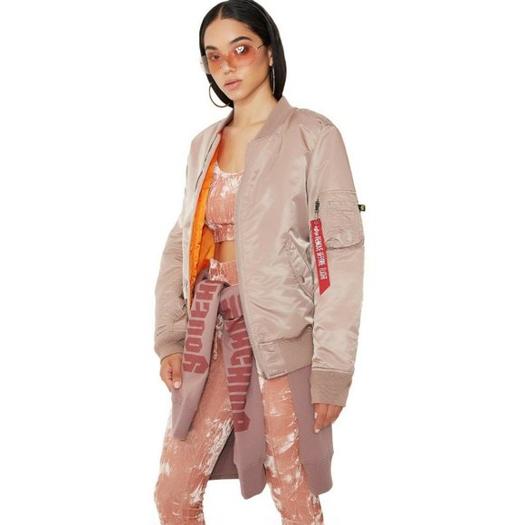 ALPHA INDUSTRIES MA-1 Reversible Bomber Jacket - Picture 5 of 9